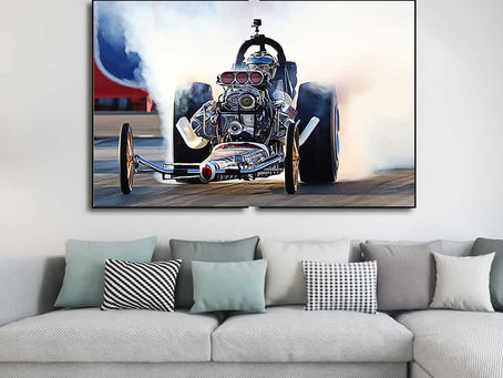 Best - Hot Rod Horizontal poster, canvas