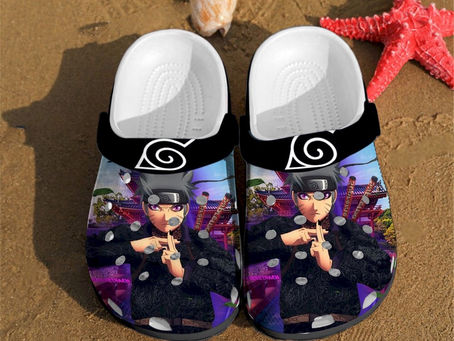 Hot - Uzumaki Naruto Supreme Nike Crocs Clog Shoes