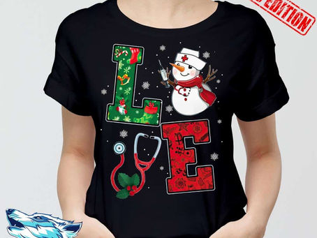 Best - Love Christmas Nurse shirt, hoodie, sweater