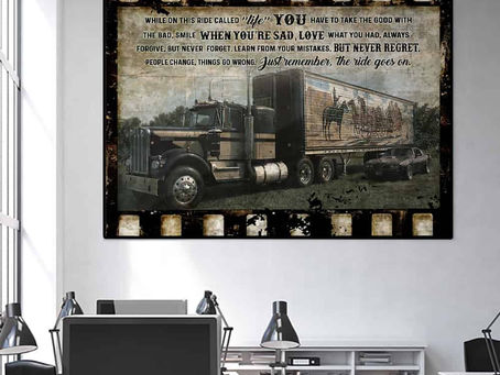 New - Smokey Movie While On This Ride Called Life Just Remember This Ride Goes On poster, canvas