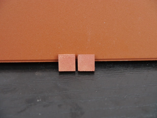 Thumbnail: 1/3" Red Victorian Path / Porch Tiles