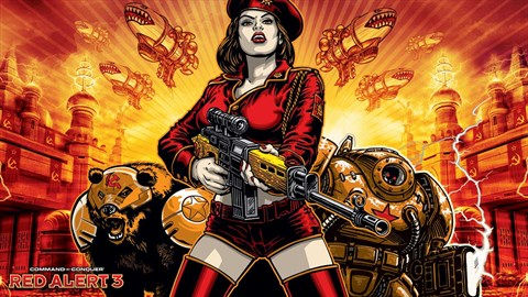 Imagen del Juego Red Alert 3, EA. - 2009.