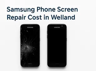 Samsung Phone Screen Repair Cost in Welland