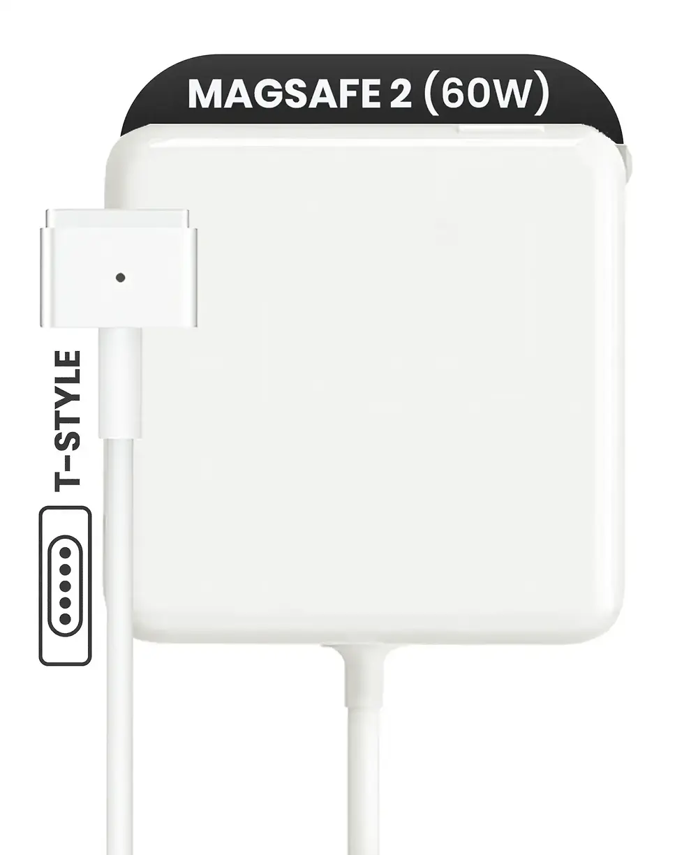 60W MagSafe 2 charger for compatible MacBook models available at ThrifTech Canada