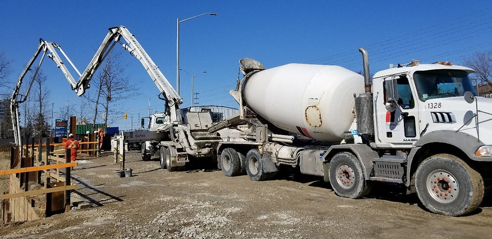 High-rise concrete construction