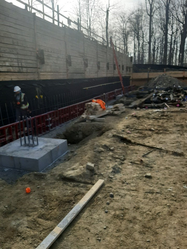 High-rise concrete construction