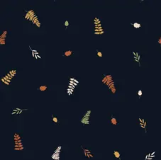 Motif all over enfant automne