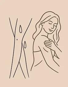 Huile intime bio utilisée comme huile corporelle hydratante