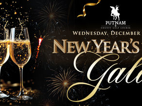 Ring in the New Year at Putnam County Golf Course at Their NEW Year's Eve Gala