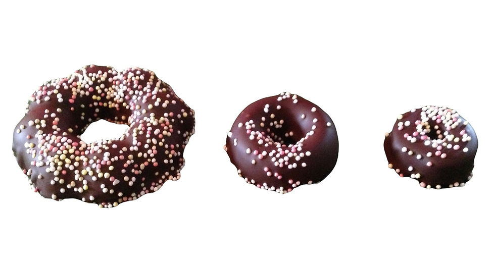 Thumbnail: Chocolate Doughnut shaped Truffles