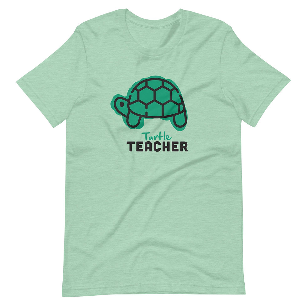 Thumbnail: Turtle Teacher | Unisex t-shirt