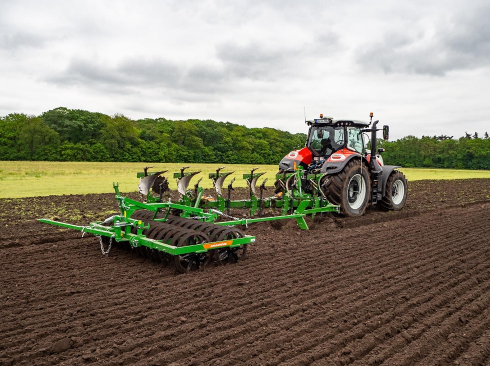 The Teres 300 Onland delivers a high quality of work at speeds from 8 to 10 km/h as a result of its modern variable-width plough body concept