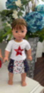 Thumbnail: AG 18" skirt and shirt
