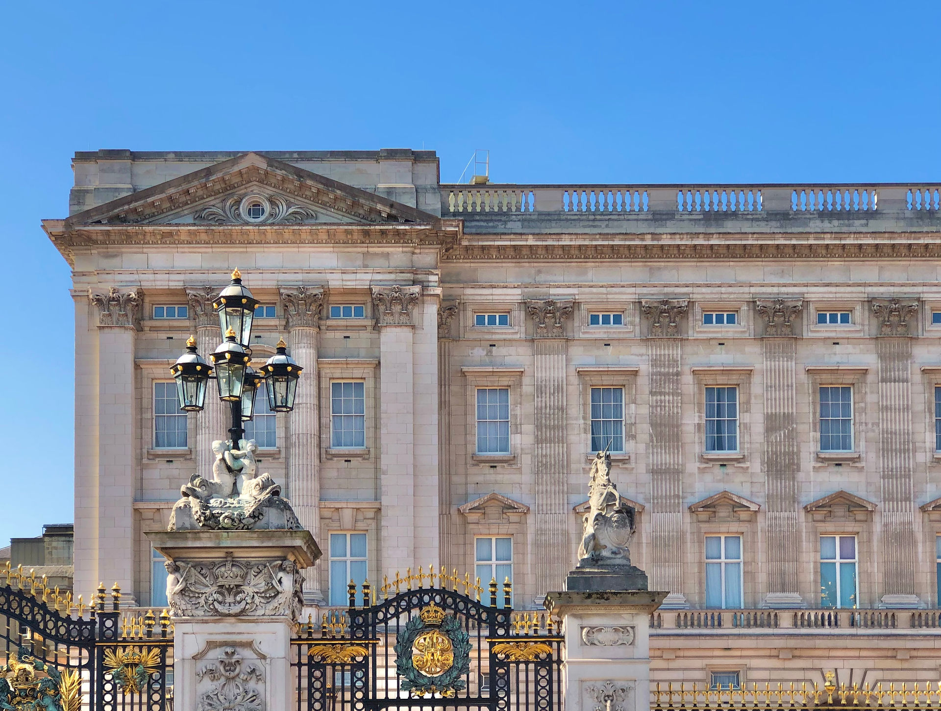 Buckingham Palace in London
