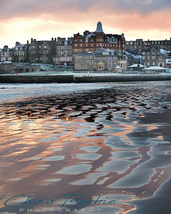 Reflections in the sand
