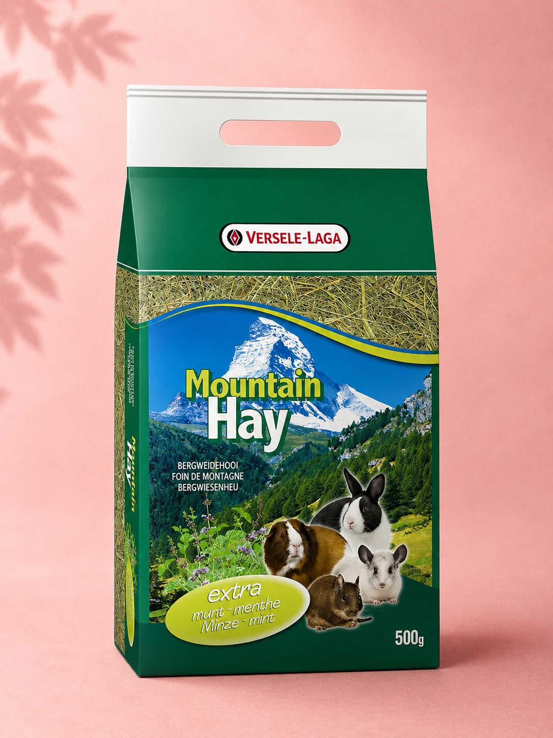 Feno da Montanha com Menta Versele Laga 500gr