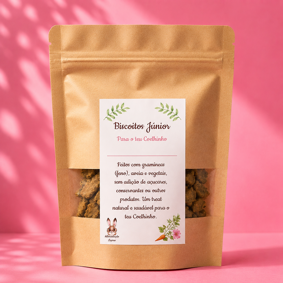 biscoitos naturais júnior para coelhos bebés mademoisele lapin