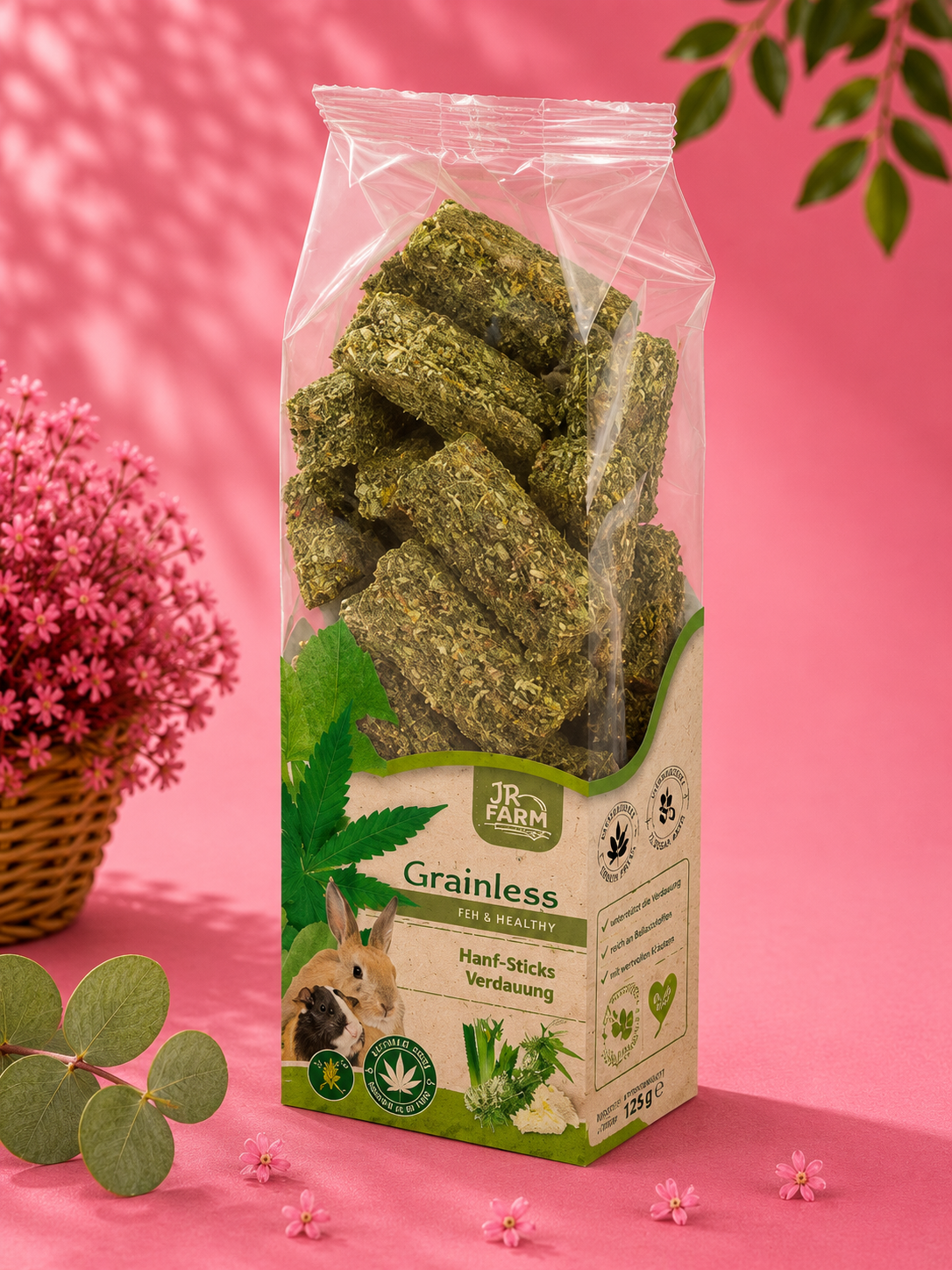 JR Farm Biscoitos Digestivos de Cânhamo
