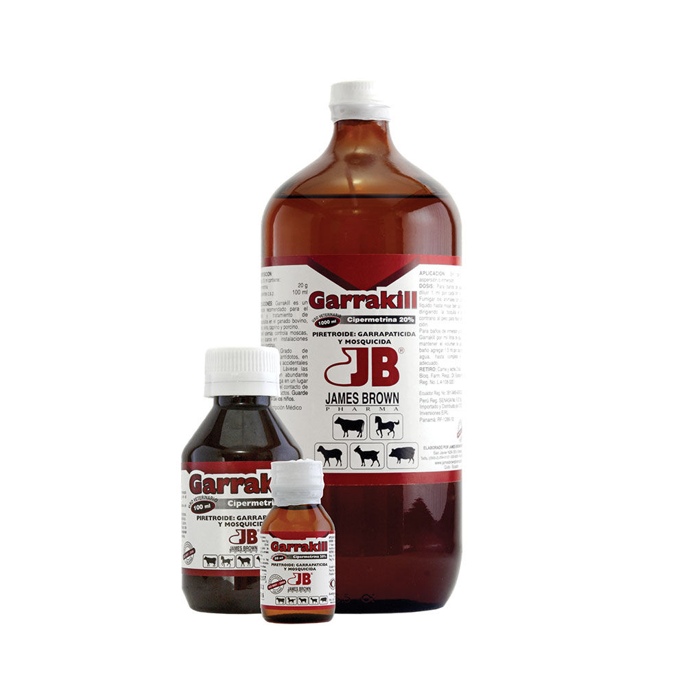 GARRAKIL (Garrapaticida, Cipermetrina 20%)