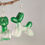 Miniature : Boucles d'oreilles chien ballon vert