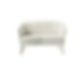 White Love Seat