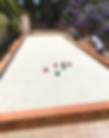 Pavers and Bocce Ball Court