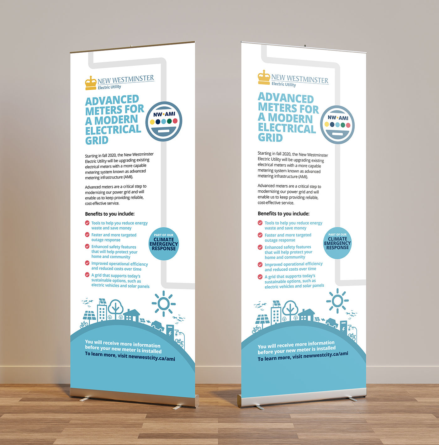 City of New Westminster AMI Campaign Material