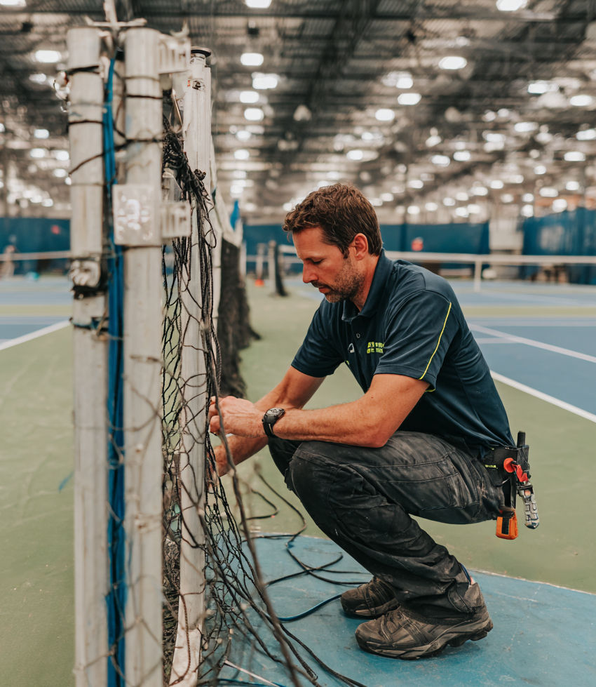Sports Netting Maintenance