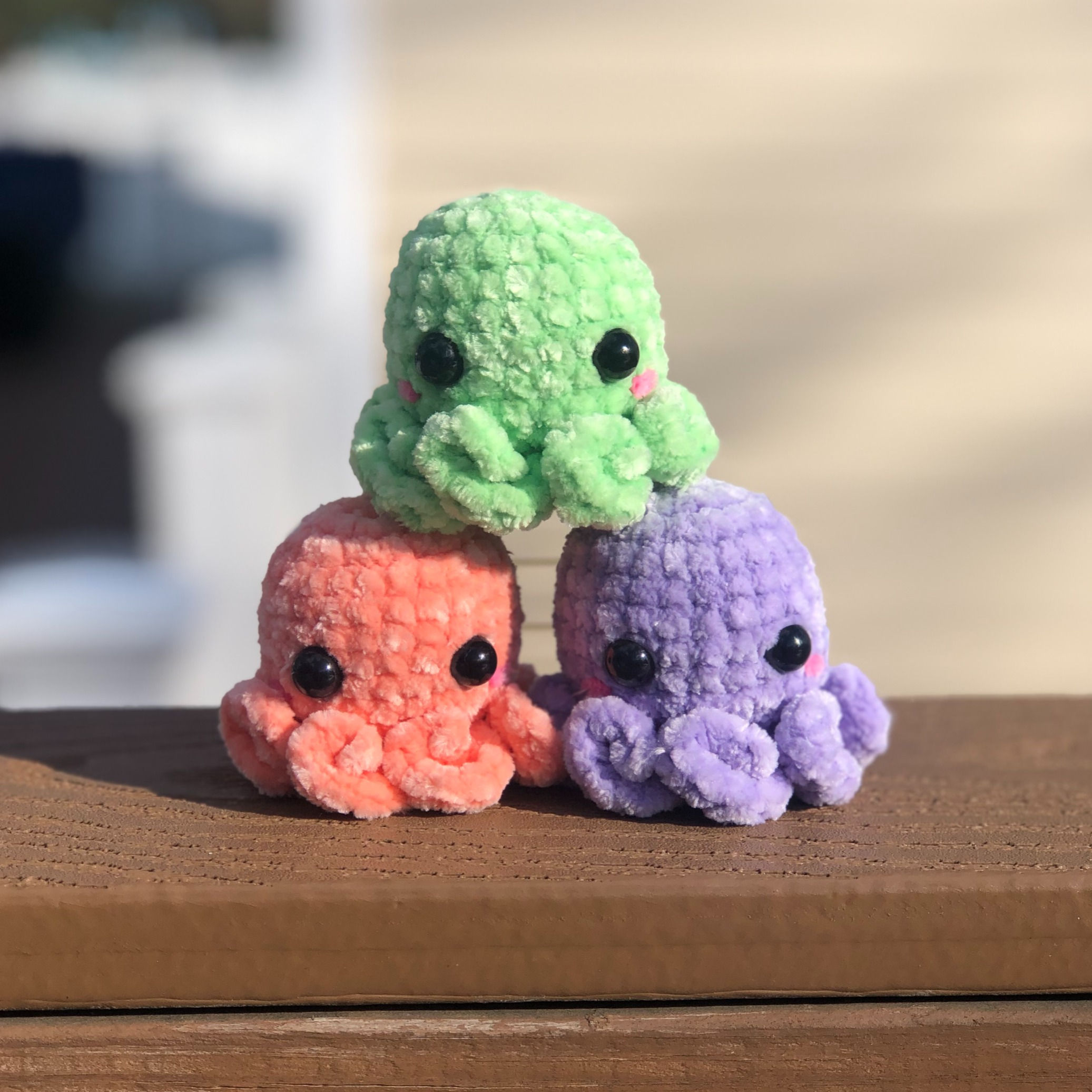 Crochet Pocket Octopus