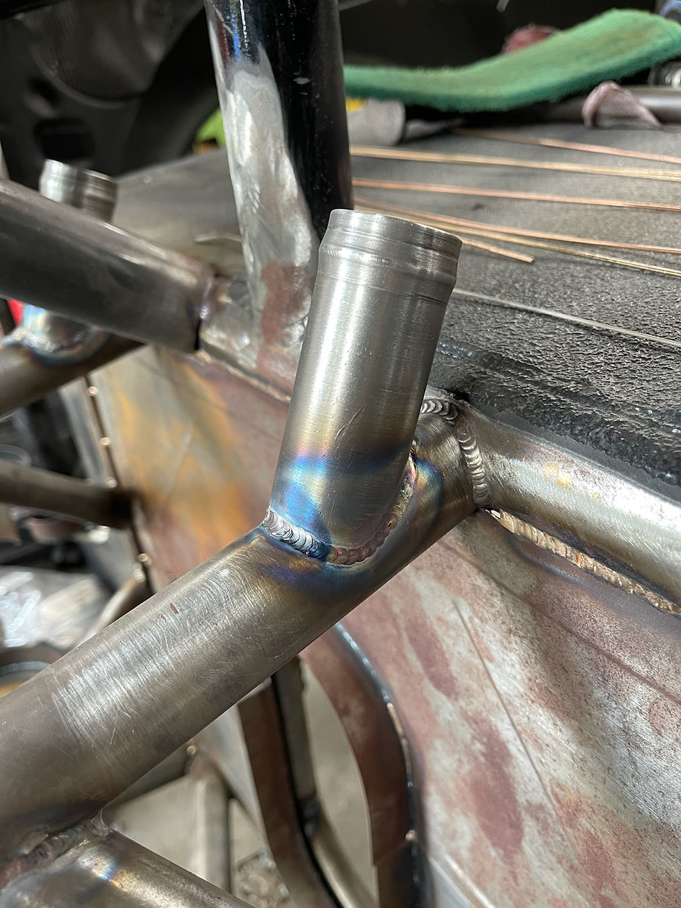 Thumbnail: Puke Tank Frame Rail Inlet Tubes