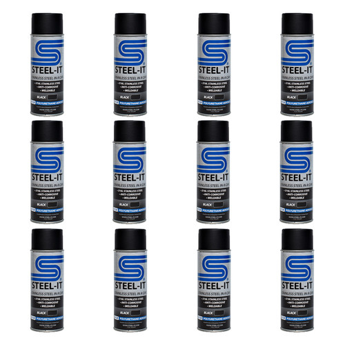 STEEL-IT Black 14 Aerosol Stainless Steel Coating SMFR
