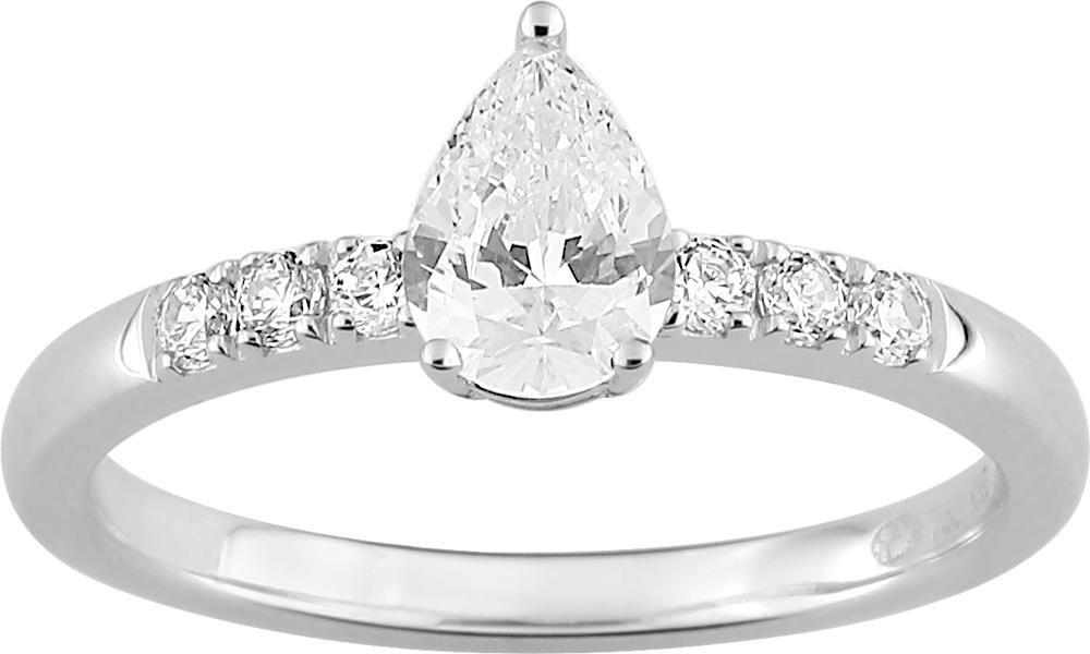 Bague diamant naturel · 18 ct · EB014MGB1