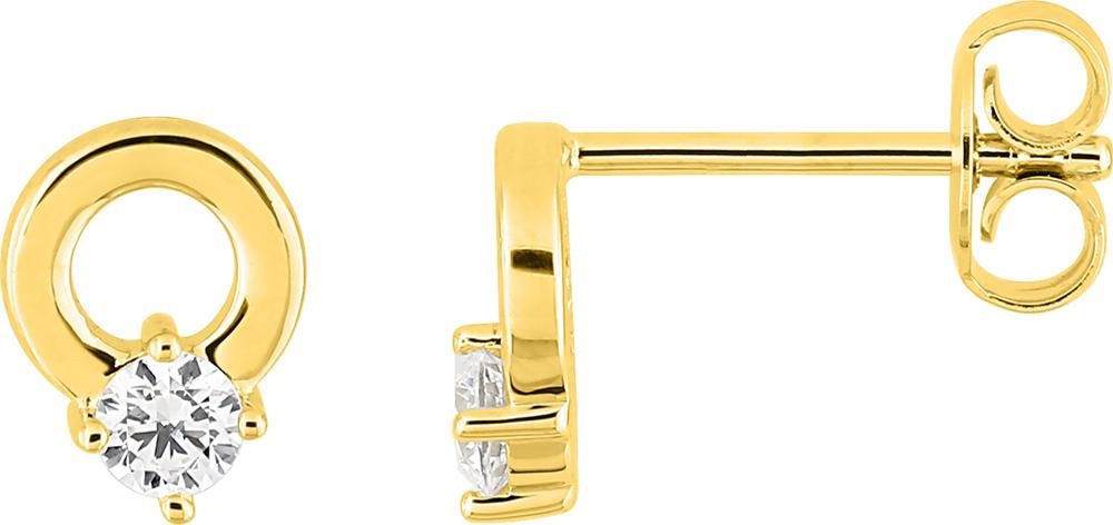 Boucles d’oreilles plaqué or – 62135030.1