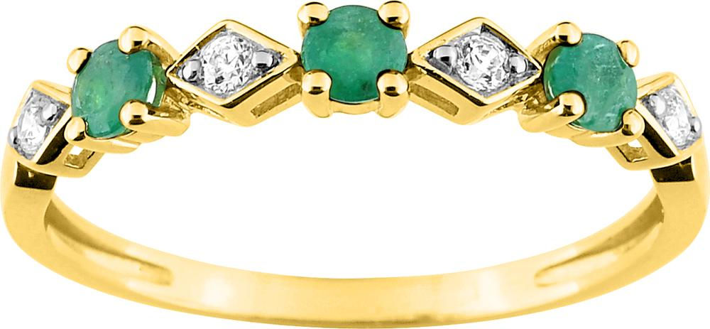 Bague émeraude · 9 ct · S12.02103