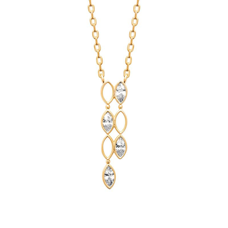 Collier en plaqué or 750 — CN-974437