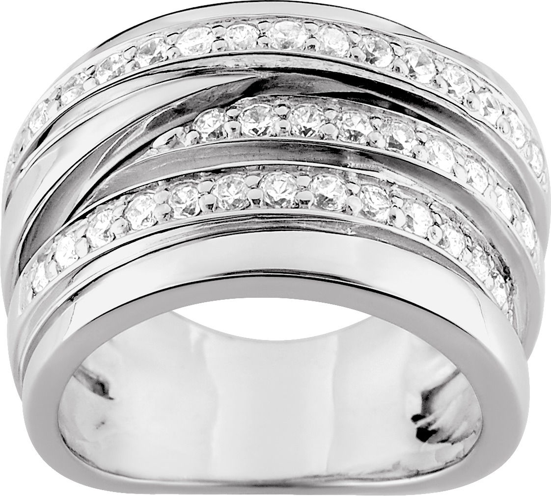 Bague argent 925 rhodié – 62ASRA66Z