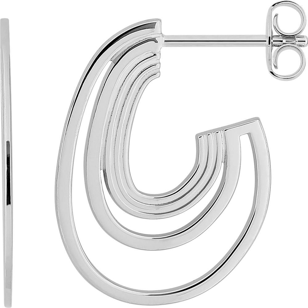 Boucles d’oreilles argent 925 rhodié – 62335A112