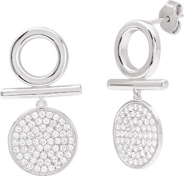 Boucles d’oreilles argent 925 rhodié – 62305198.1