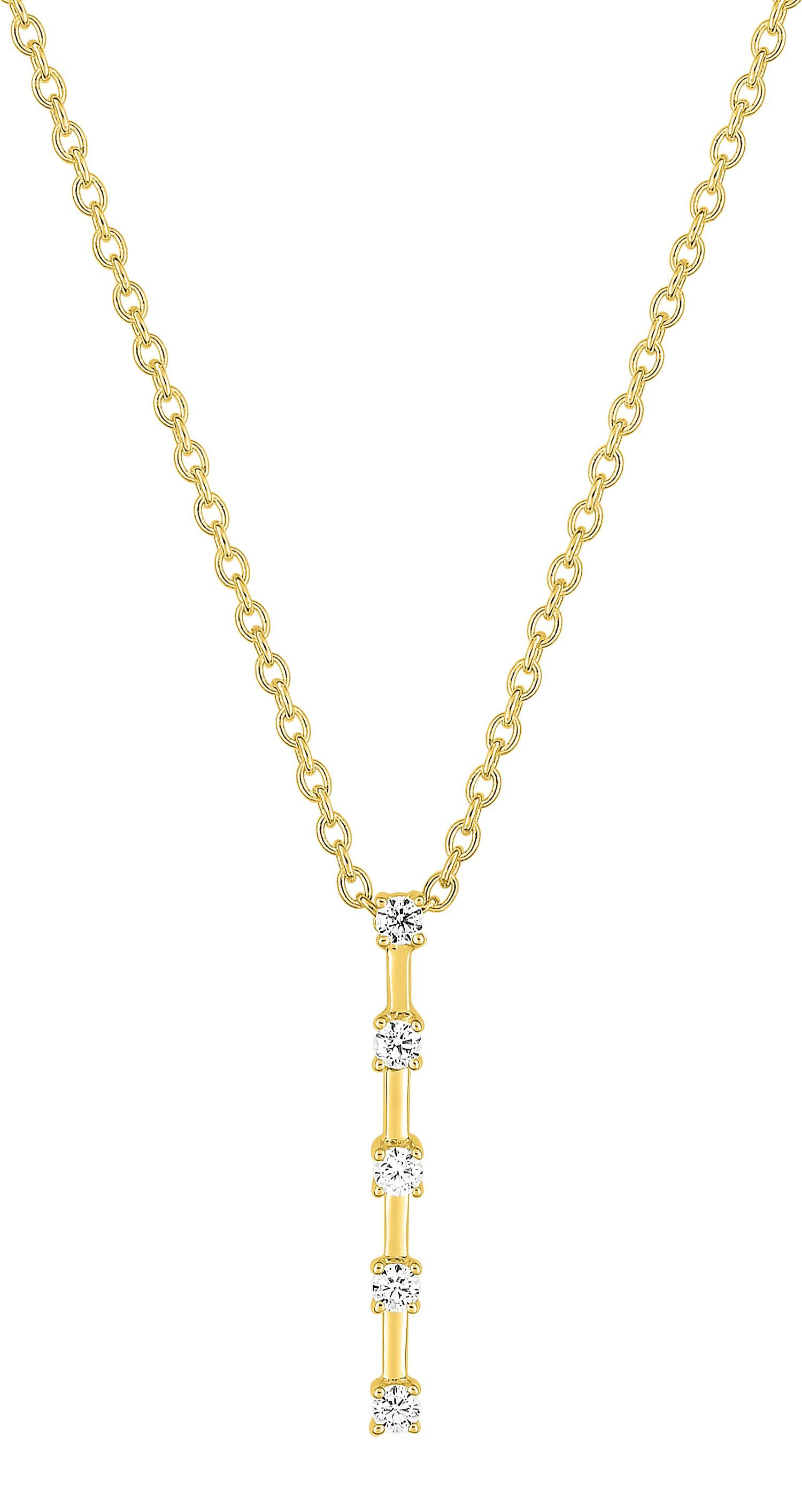 Collier · Or jaune 750‰ · Diamant · 523.6033.20