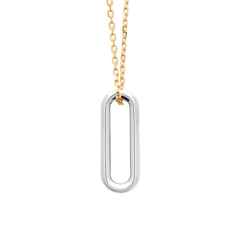 Collier en plaqué or et argent 925 — CN-922251