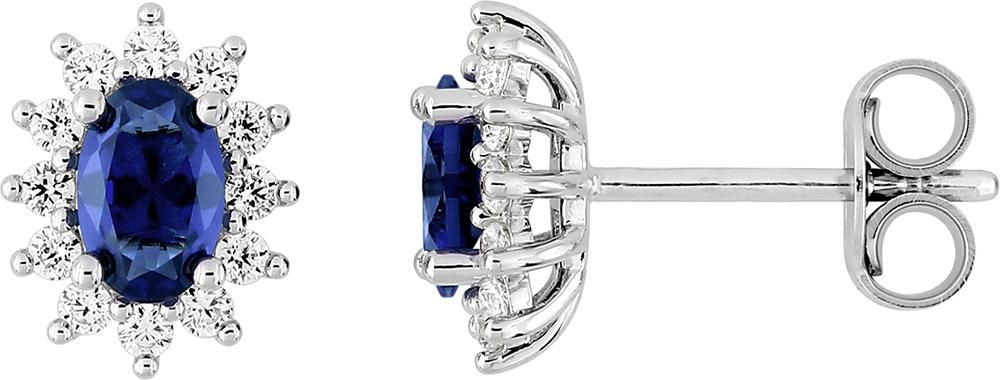 Boucles d’oreilles argent 925 rhodié – 62335102.2