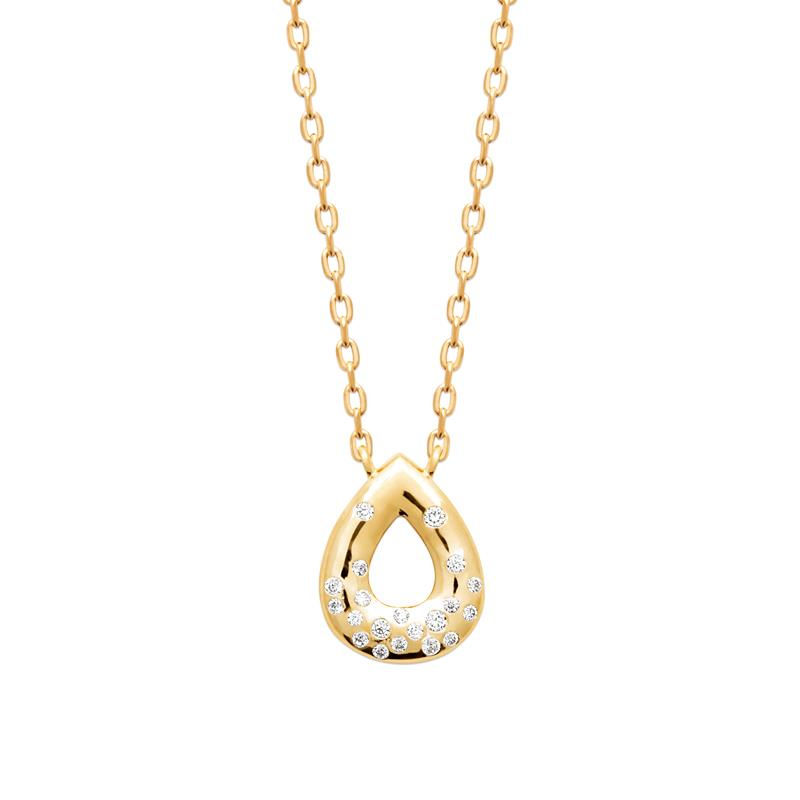 Collier en plaqué or 750 — CN-974280