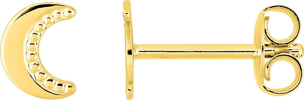 Boucles d’oreilles plaqué or – 62135749