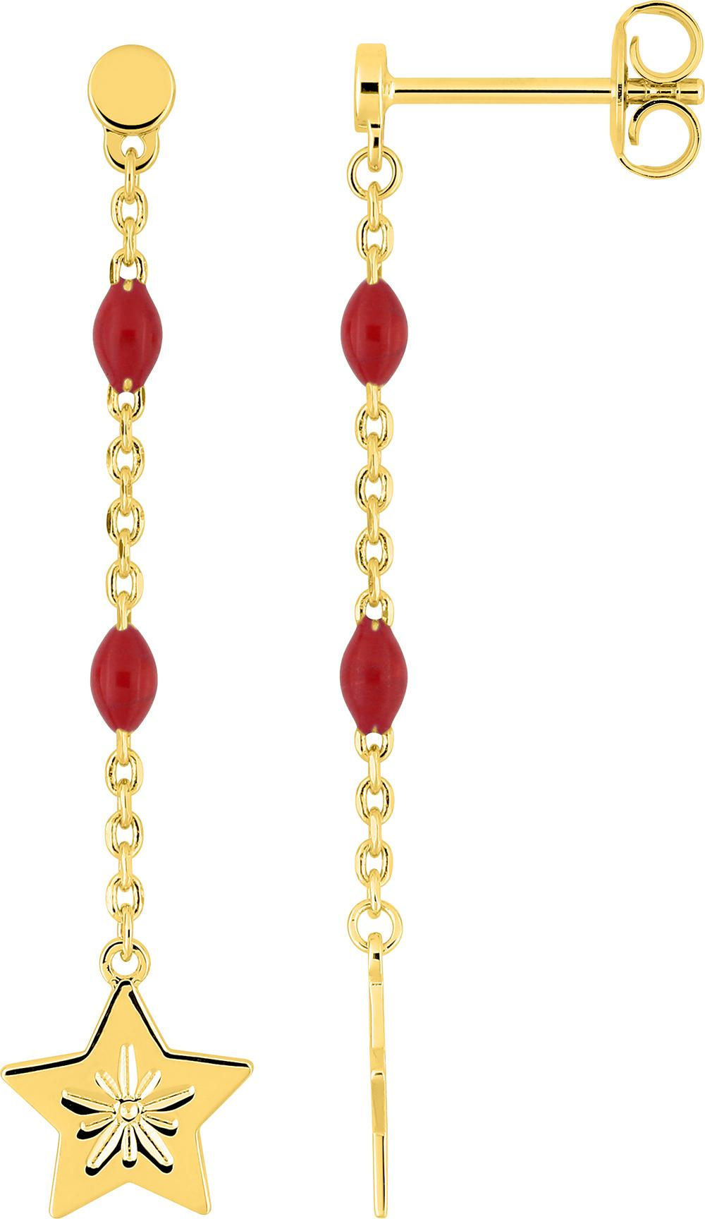 Boucles d’oreilles plaqué or – 62135908
