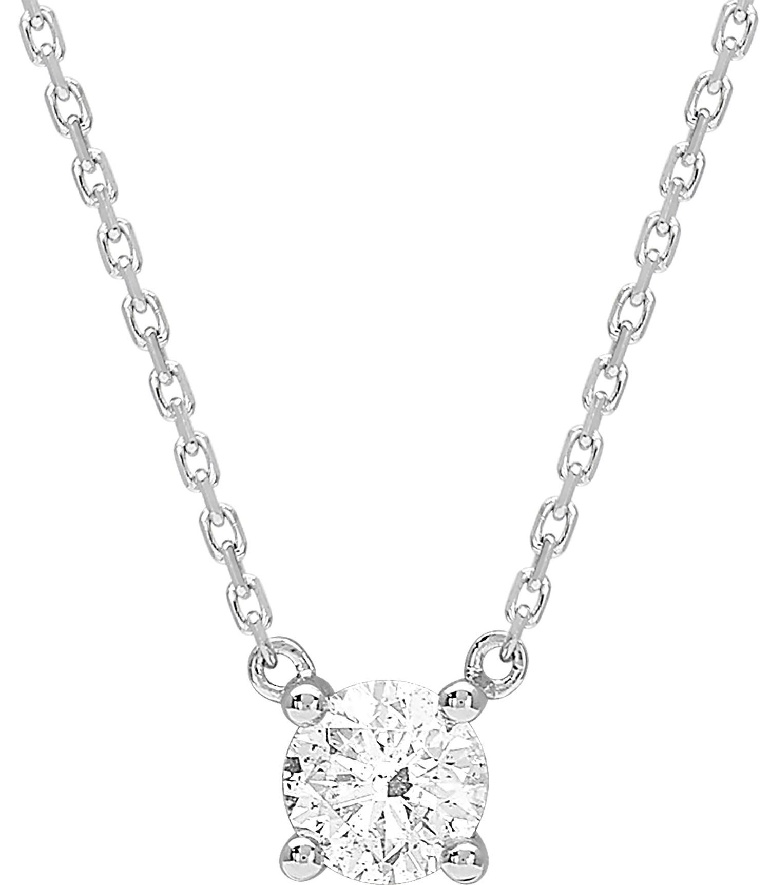 Collier · Or blanc 750‰ · Diamant · 523.483.31