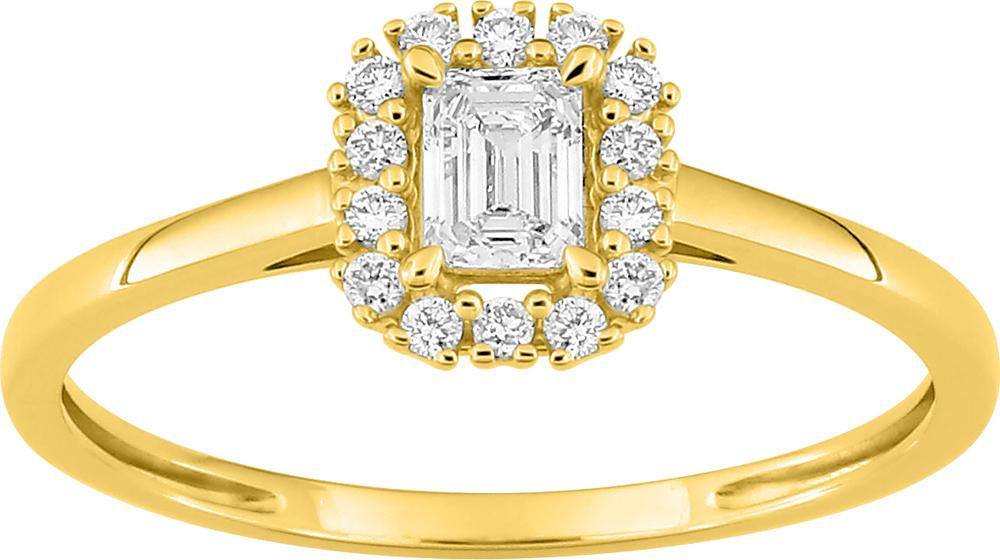 Bague diamant de synthèse · 9 ct · 9KLGD159Y