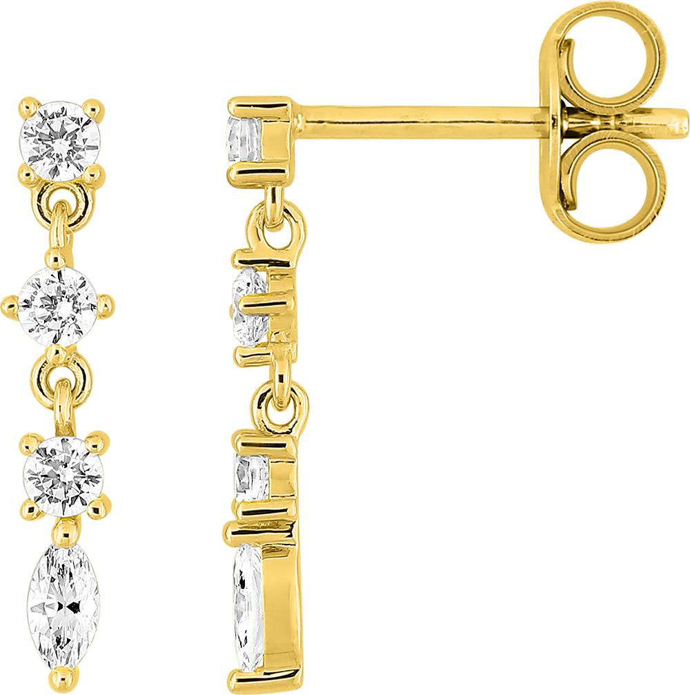 Boucles d’oreilles plaqué or – 62135096.1
