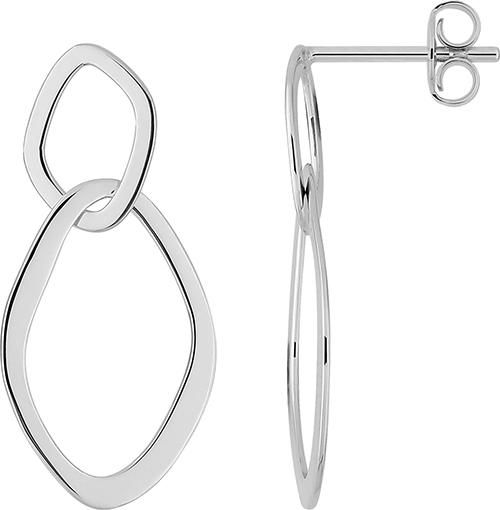 Boucles d’oreilles argent 925 rhodié – 62335A110