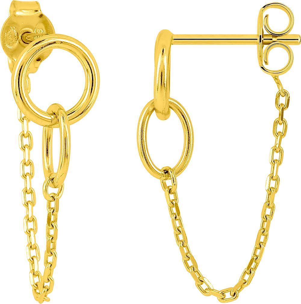 Boucles d’oreilles plaqué or – 62135A31