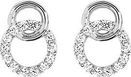 Boucles d’oreilles argent 925 rhodié – 62335512.1